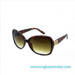 2013 Fashion Ladies Spectacles Black Mix Red Sunglasses