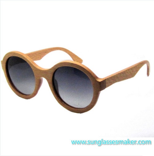 Wooden Fashion Sunglasses (SZ5690-2)