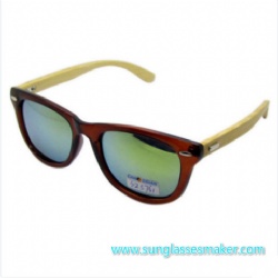 Attractive Design Bamboo Sunglasses (SZ5761-1)